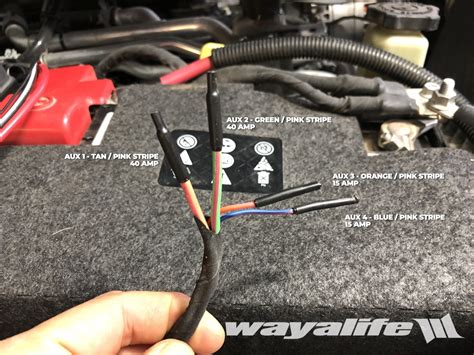 auxiliary lights wiring for jeep 